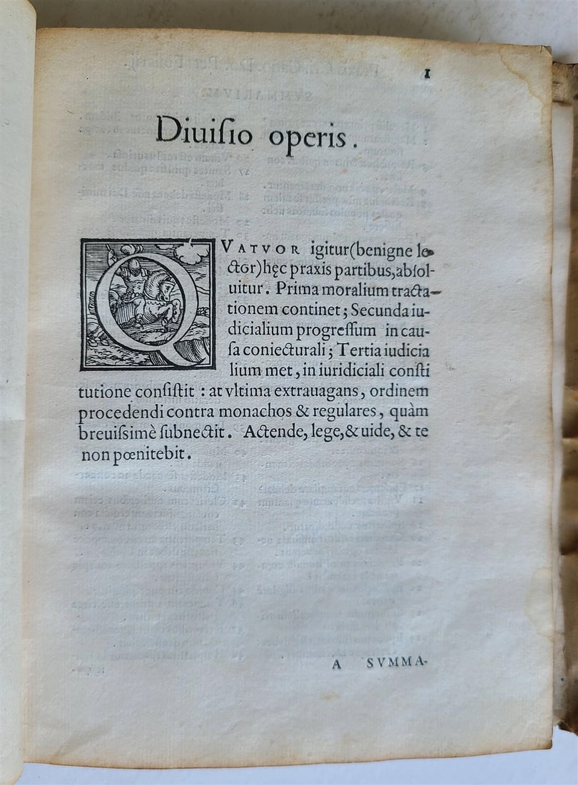 1561 ROMAN LAW CRIMINAL PRACTICE antique DOM. PETRI FOLLERII IURECONSULTI VELLUM - 8
