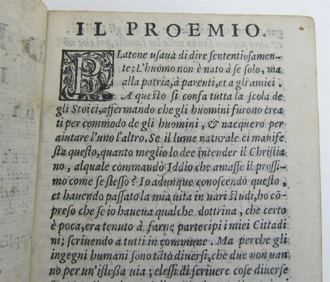 1585 Selva do Varia Lettione Pero Mexia ANTIQUE Science history people & animals - 4