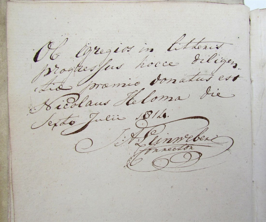 1732 TERENCE COMEDIES POETRY antique P Terentius Afer AMERSFOORT ARMORIAL VELLUM - 5
