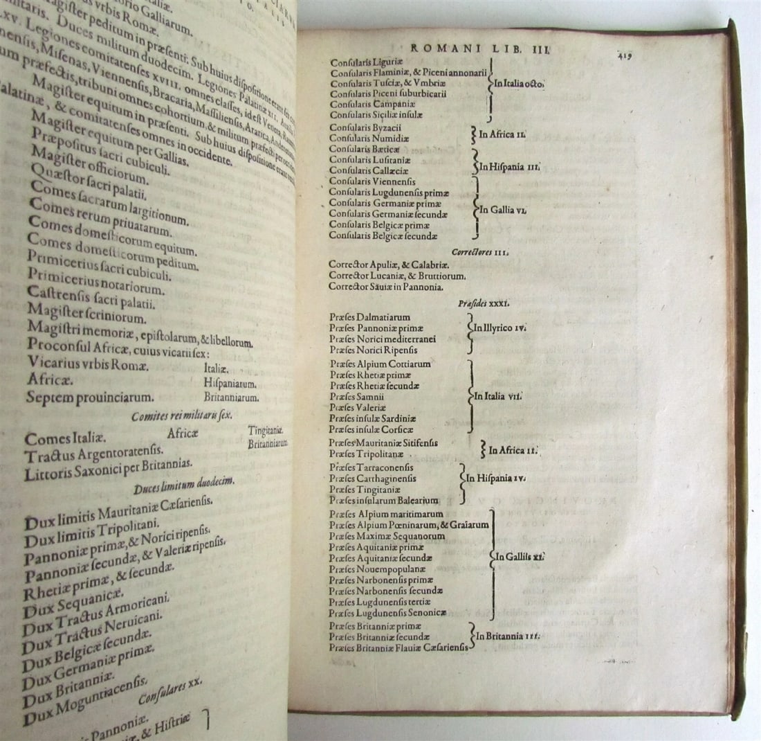1597 ROMAN REPUBLIC COMMENTARY antique vellum bound FOLIO by Onuphrius Panvinius - 7