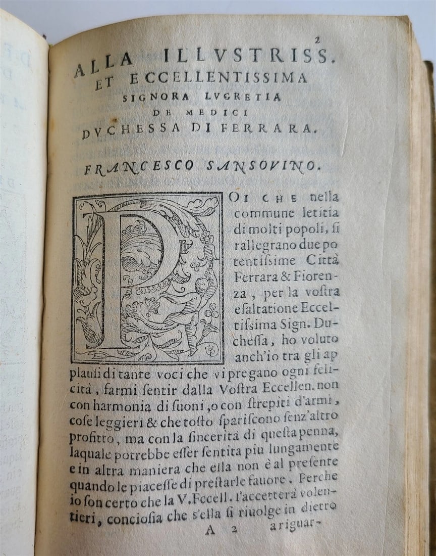 1564 PIETRO BEMBO Delle lettere a Sommi Pontefici antique VELLUM BINDING Italian - 7