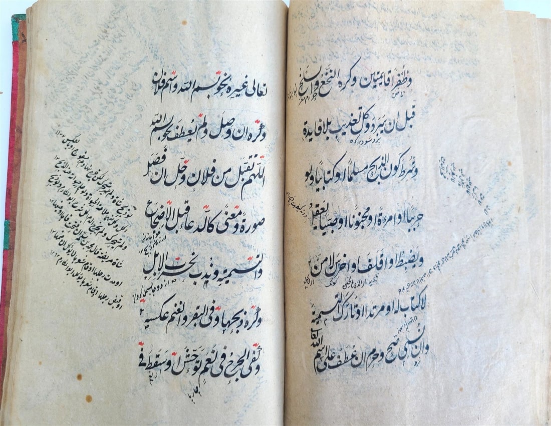 19th c. ARABIC MANUSCRIPT ISLAMIC LAW BOOK antique Mukhtasar al-Wiqayah SADR - 8