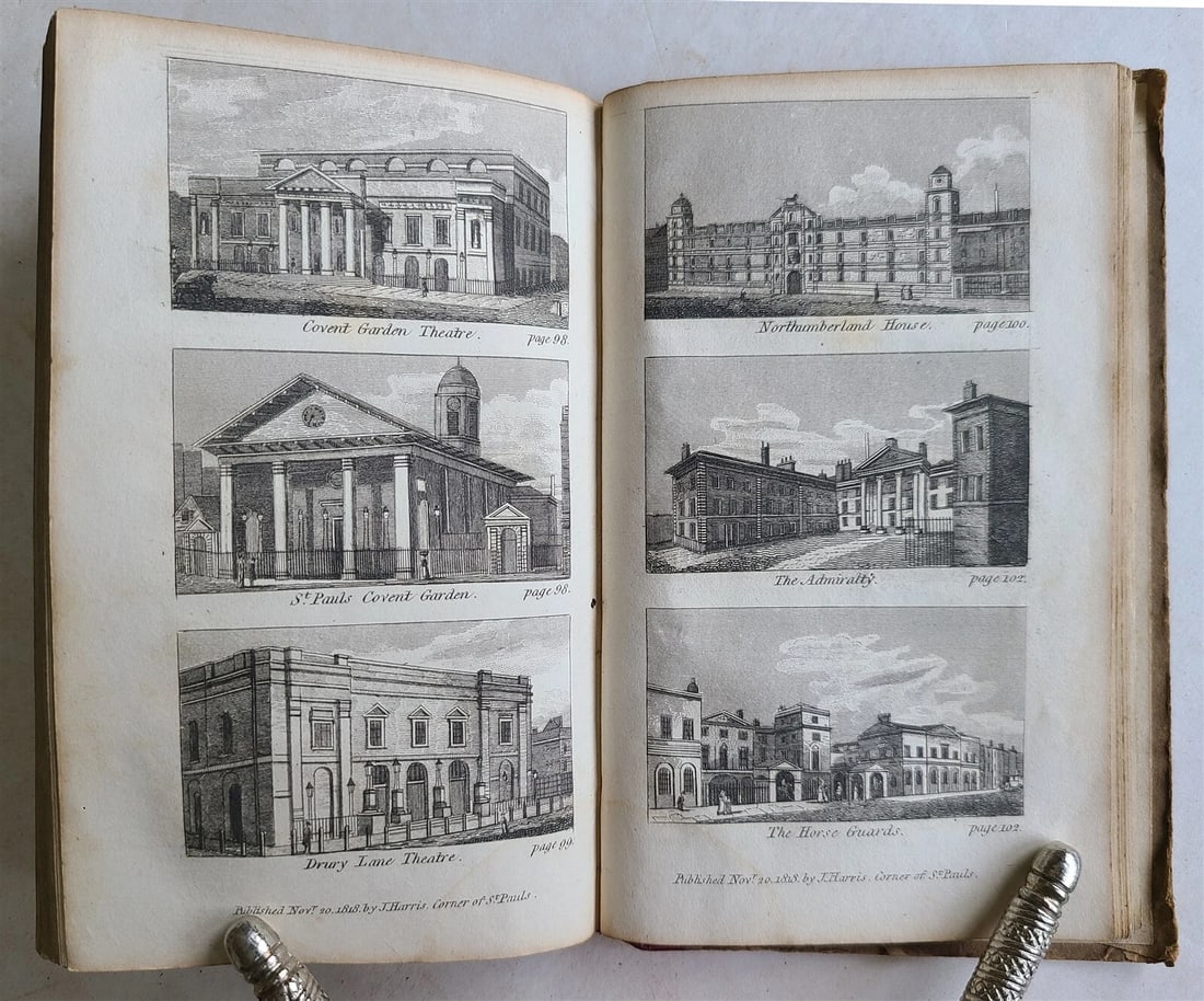 1818 A VISIT TO UNCLE WILLIAM in TOWN antique illustrated CHILDRENS BOOK - 15