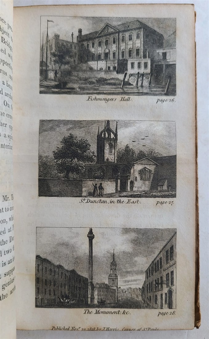 1818 A VISIT TO UNCLE WILLIAM in TOWN antique illustrated CHILDRENS BOOK - 6