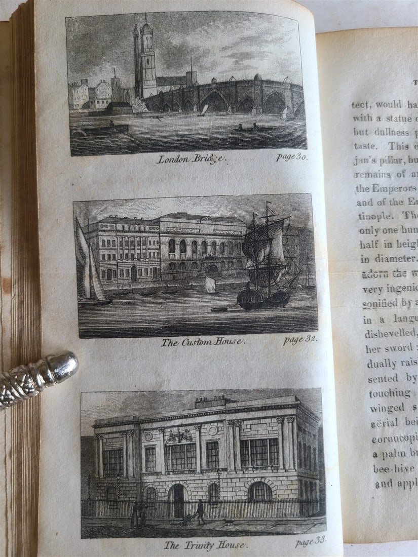 1818 A VISIT TO UNCLE WILLIAM in TOWN antique illustrated CHILDRENS BOOK - 7