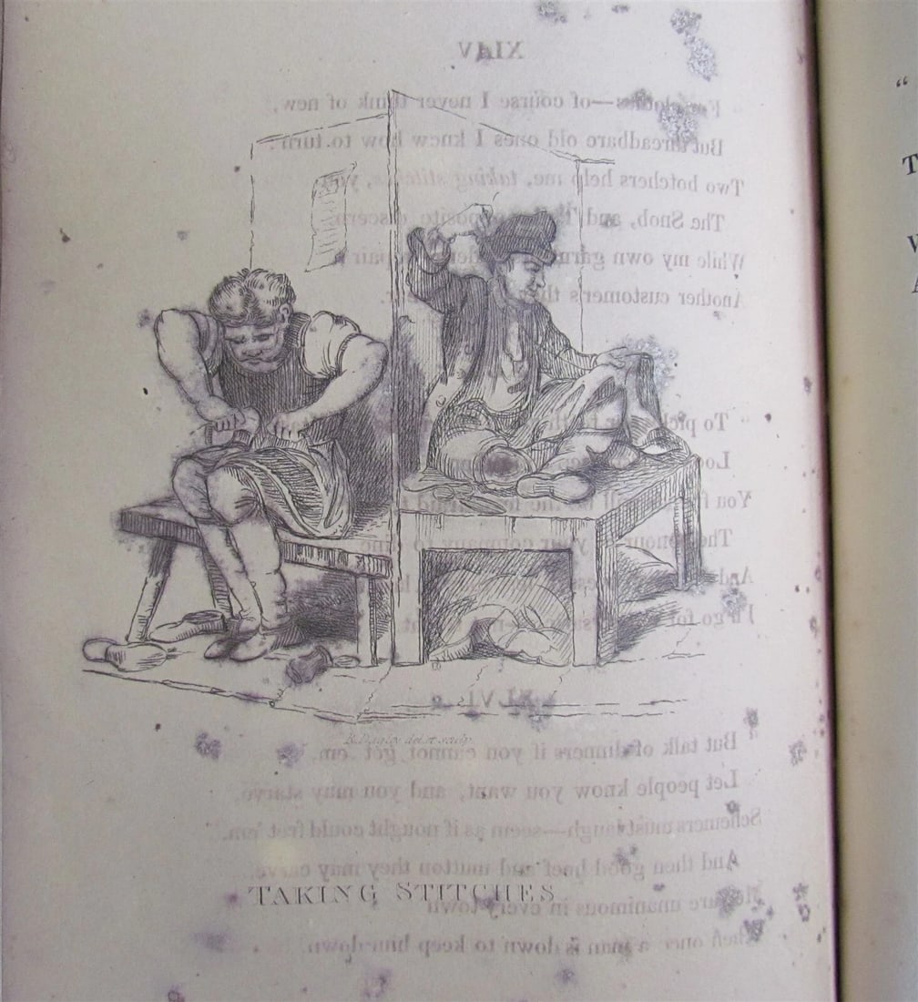 1821 TAKINGS or LIFE OF COLLEGIAN A POEM ILLUSTRATED 26 ETCHINGS antique 1st ED. - 10