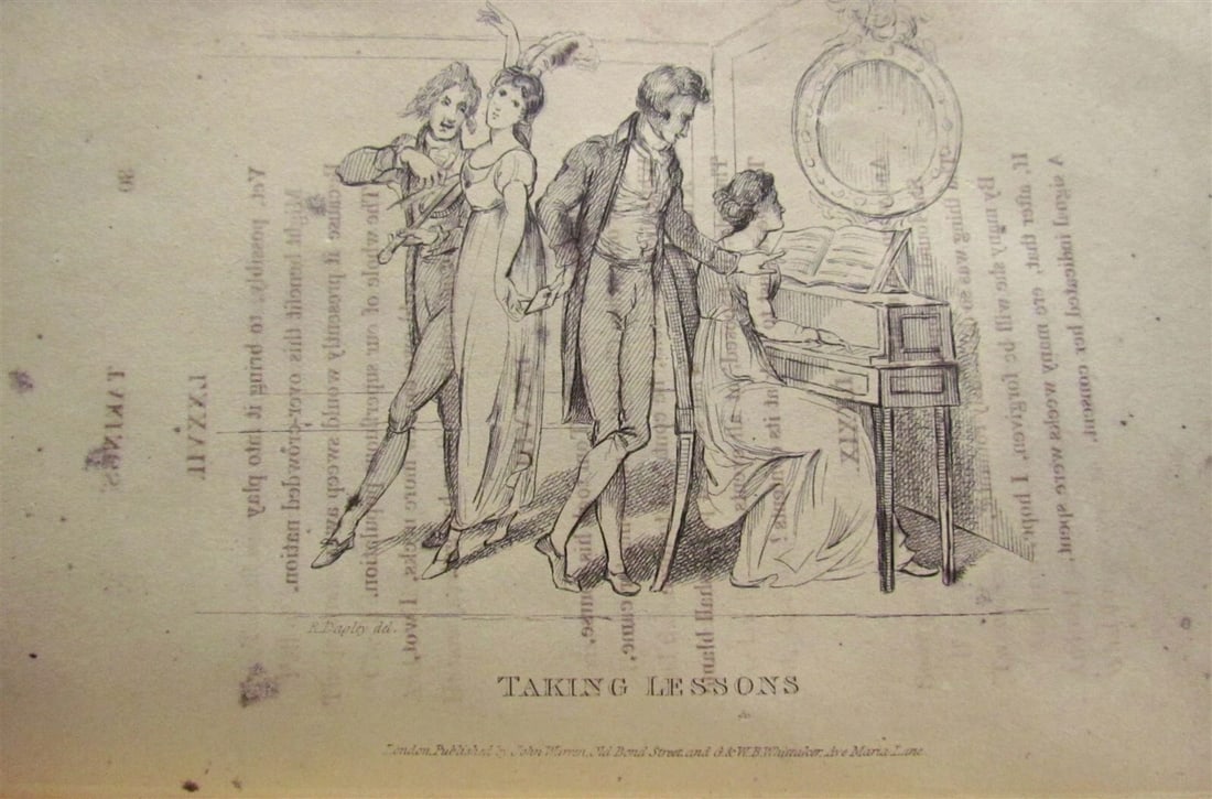 1821 TAKINGS or LIFE OF COLLEGIAN A POEM ILLUSTRATED 26 ETCHINGS antique 1st ED. - 11