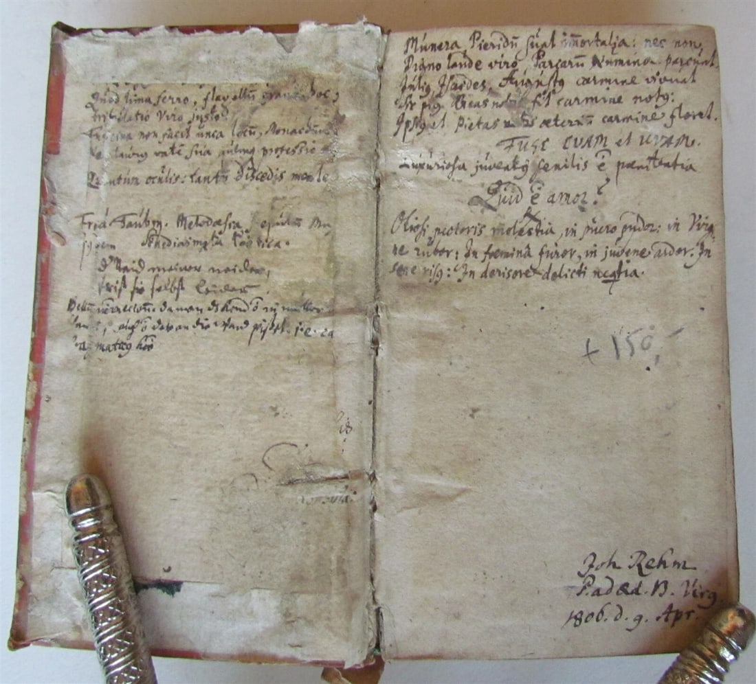 1657 ELZEVIR PRESS ORATIONUM by DANIELIS HEINSIUS antique VELLUM BOUND - 3