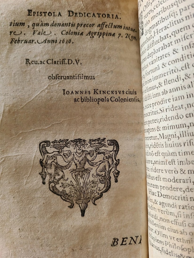 1615-1616 THEOLOGY WORKS by Pierre de Besse antique VELLUM BOUND - 13