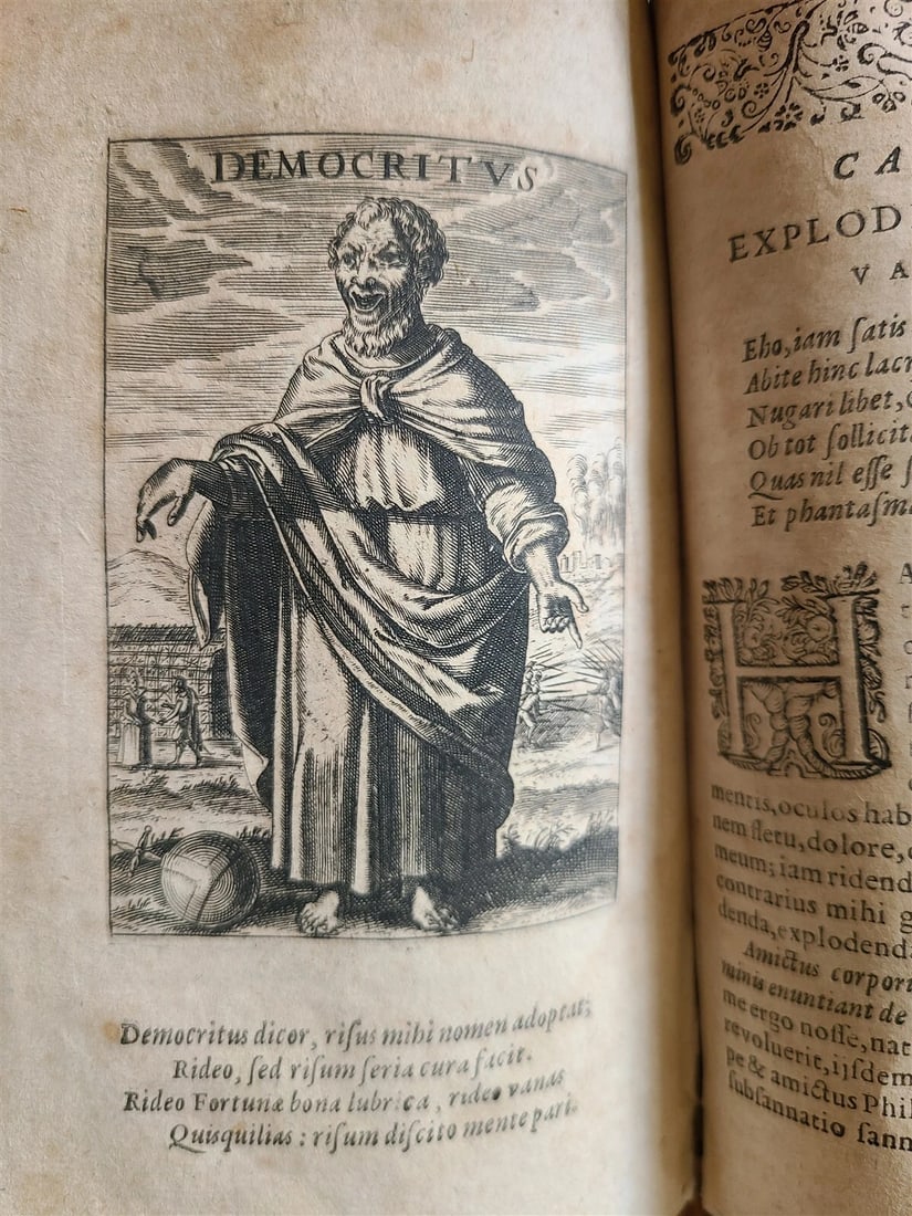 1615-1616 THEOLOGY WORKS by Pierre de Besse antique VELLUM BOUND - 3