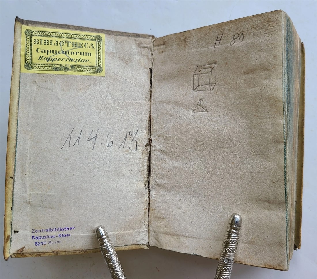 1615-1616 THEOLOGY WORKS by Pierre de Besse antique VELLUM BOUND - 6