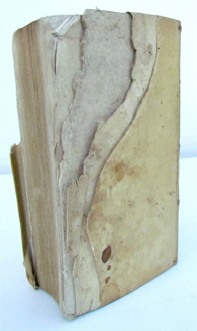 1643 SULPITI SEVERI HISTORIA SACRA antique VELLUM BOUND ELZEVIR PRESS - 3