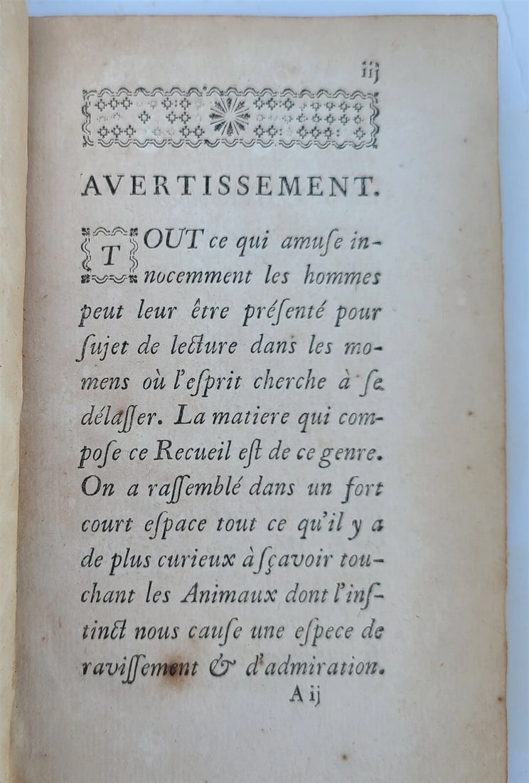 1752 History of monkeys & other curious animals antique by Pons Augustin Alletz - 3