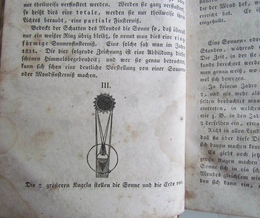 1835 DESCRIPTION OF THE WORLD antique AMERICANA Beschreibung der Welt in GERMAN - 3