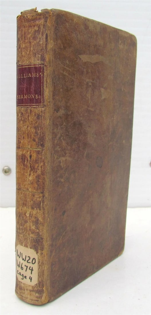 1797 TWENTY FOUR SERMONS by NEHEMIAH WILLIAMS antique WORCESTER AMERICANA - 3