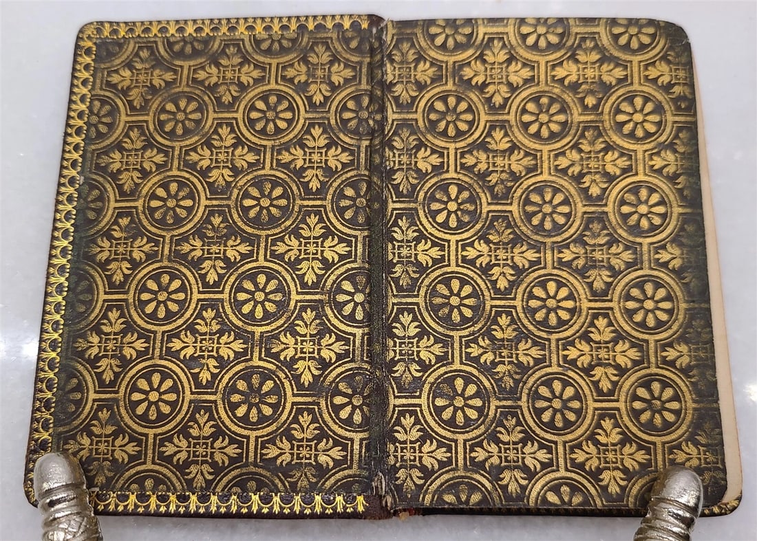 1882 L'IMITATION de JESUS CHRIST in FRENCH antique - 5