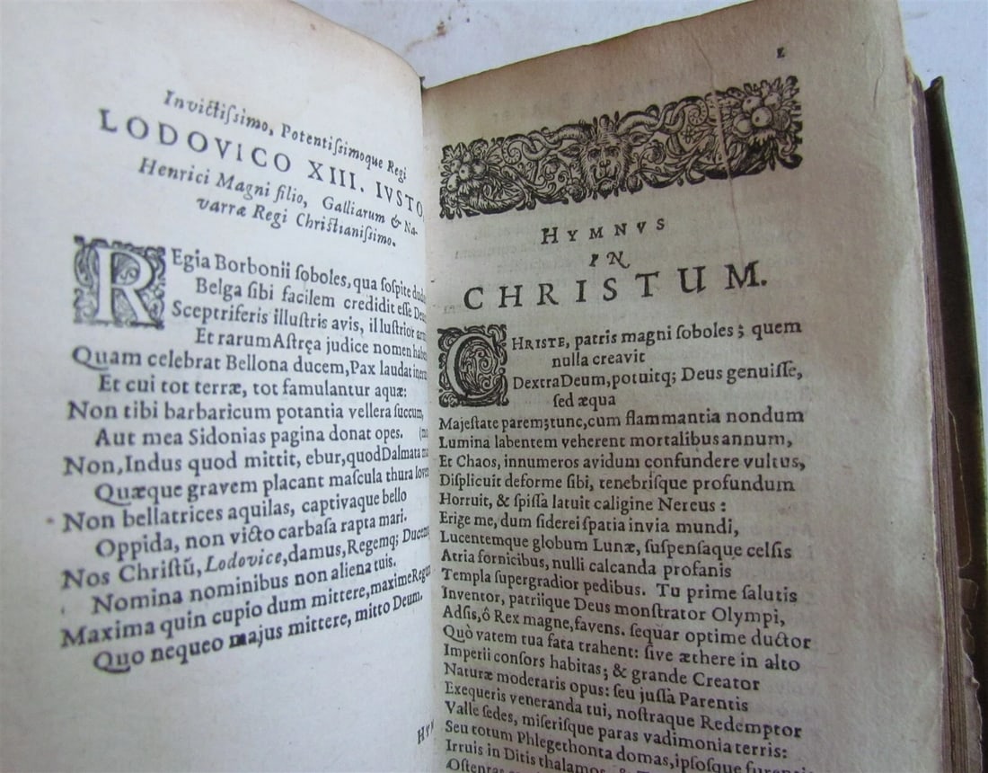 1631 POEMATUM by Caspar Barlaeus antique Elzevier Press VELLUM poetry - 3