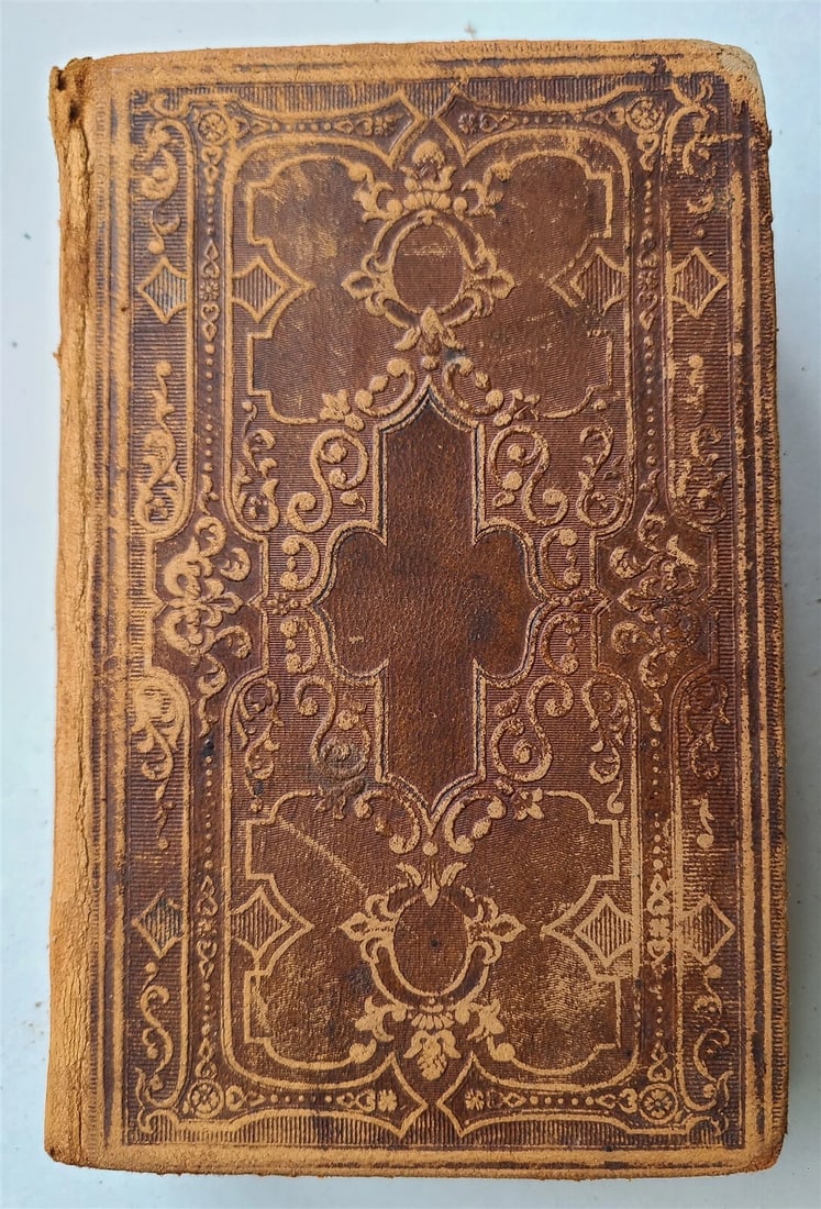 1861 BIBLE in ENGLISH ANTIQUE OLD & NEW TESTAMENTS Americana CIVIL WAR ERA - 5