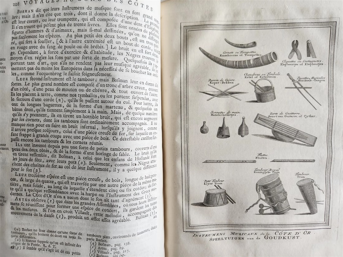 1748 TRAVELS TO AFRICA antique ILLUSTRATED Histoire generale des voyages vol. 5 - 15