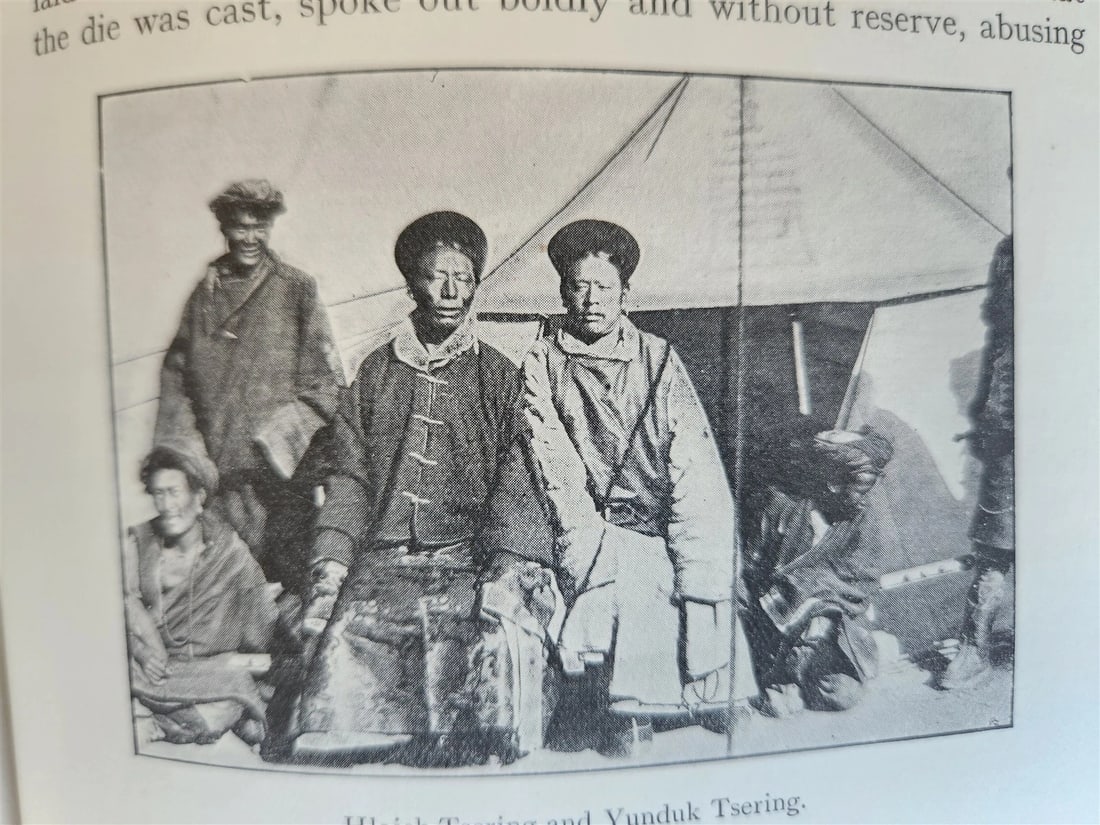 1903 CENTRAL ASIA & TIBET by SVEN HEDIN 2 VOLS antique ILLUSTRATED - 18