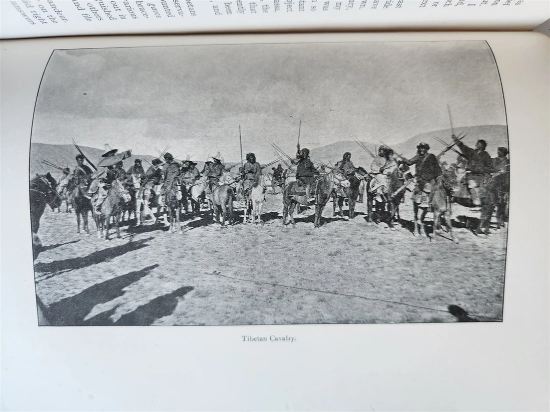 1903 CENTRAL ASIA & TIBET by SVEN HEDIN 2 VOLS antique ILLUSTRATED - 4
