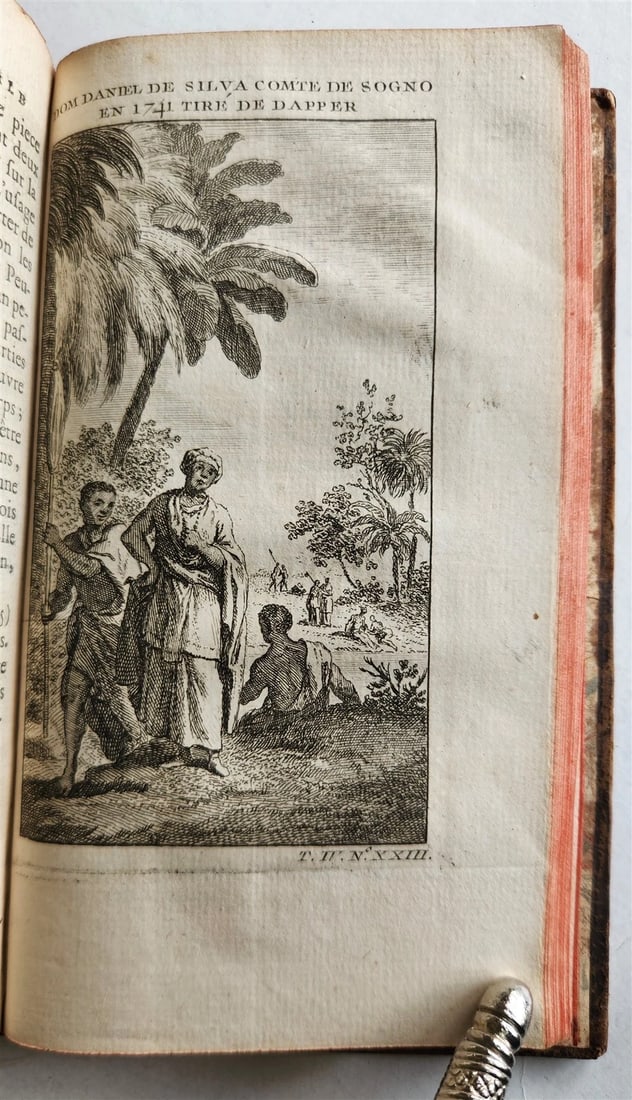 1748 HISTOIRE des VOYAGES antique vol.16 illustrated CONGO AFRICA (1 of 8)