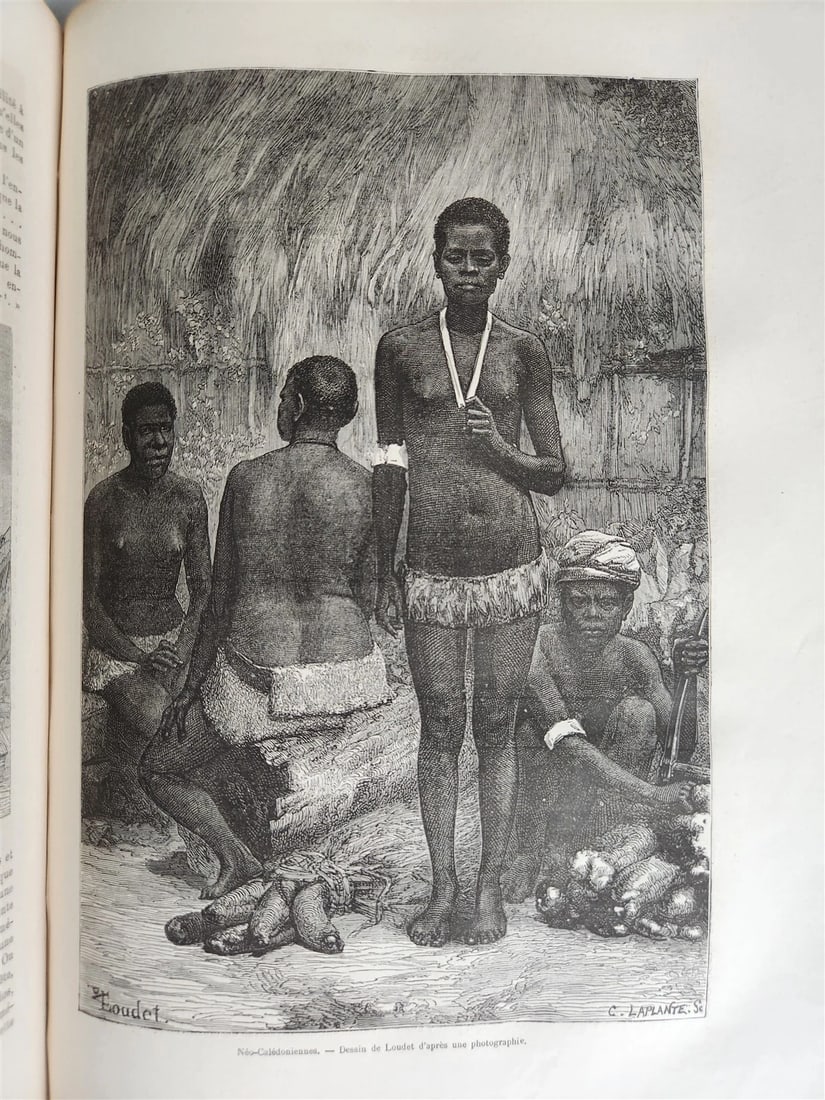 1867 HISTORY VOYAGES ILLUSTRATED antique JAPAN ALGERIA NEW CALEDONIA BABYLONIA - 10