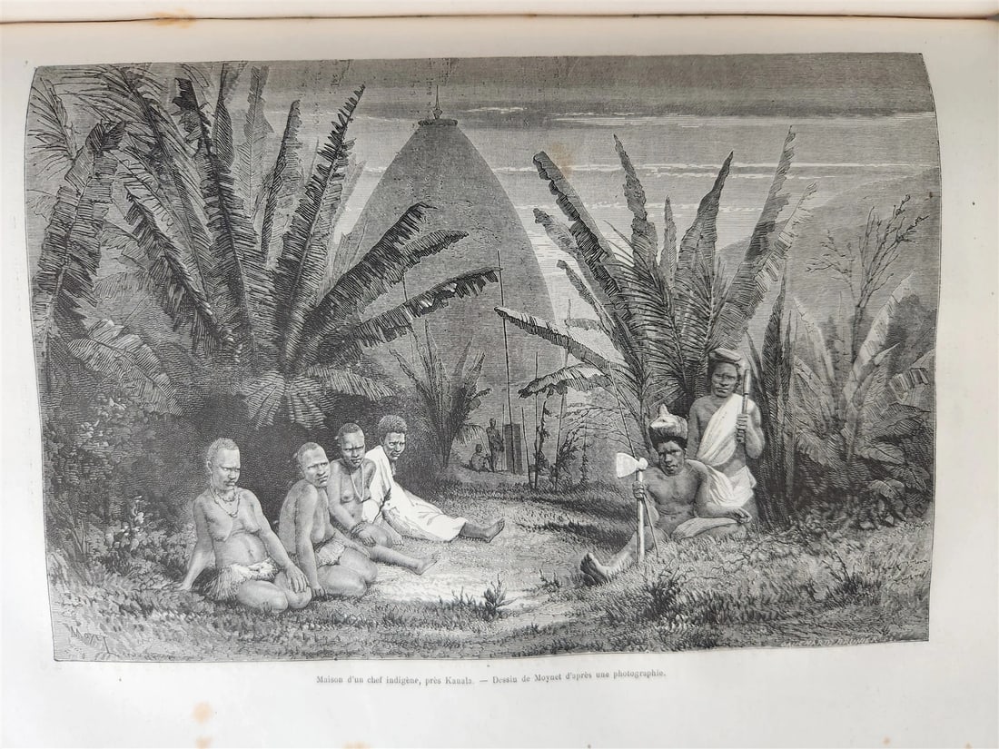 1867 HISTORY VOYAGES ILLUSTRATED antique JAPAN ALGERIA NEW CALEDONIA BABYLONIA - 11