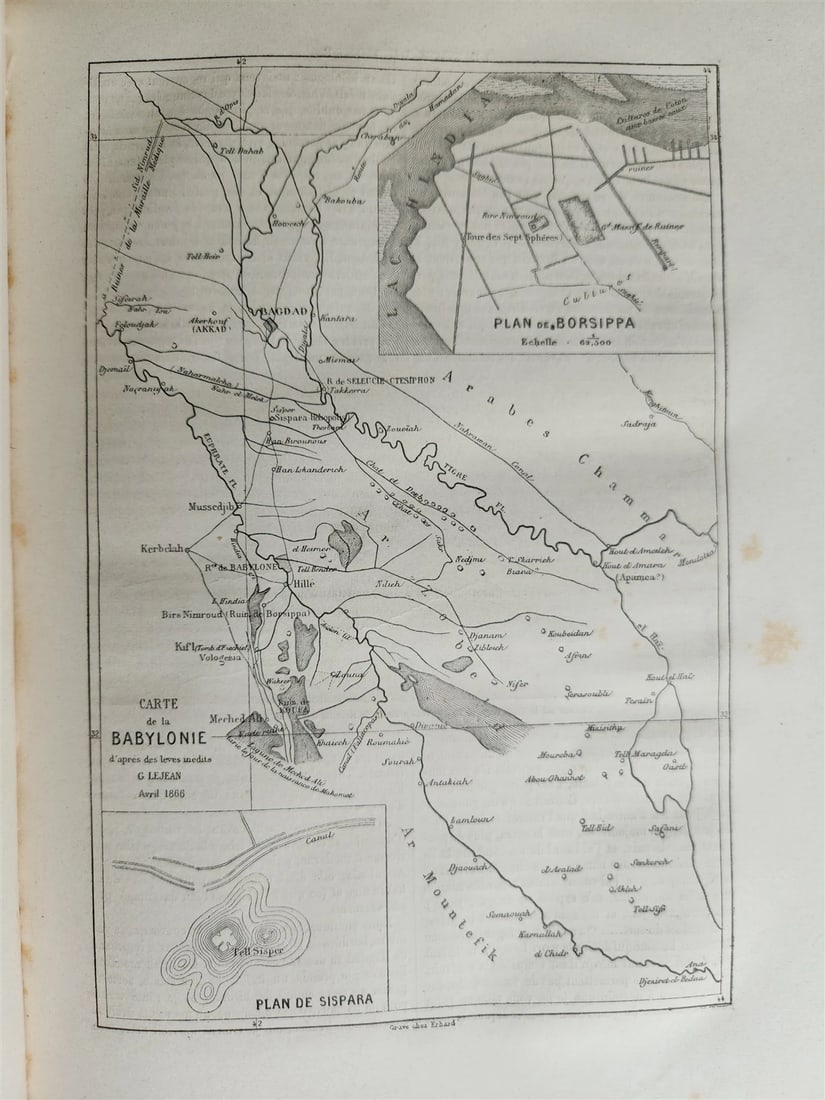 1867 HISTORY VOYAGES ILLUSTRATED antique JAPAN ALGERIA NEW CALEDONIA BABYLONIA - 19