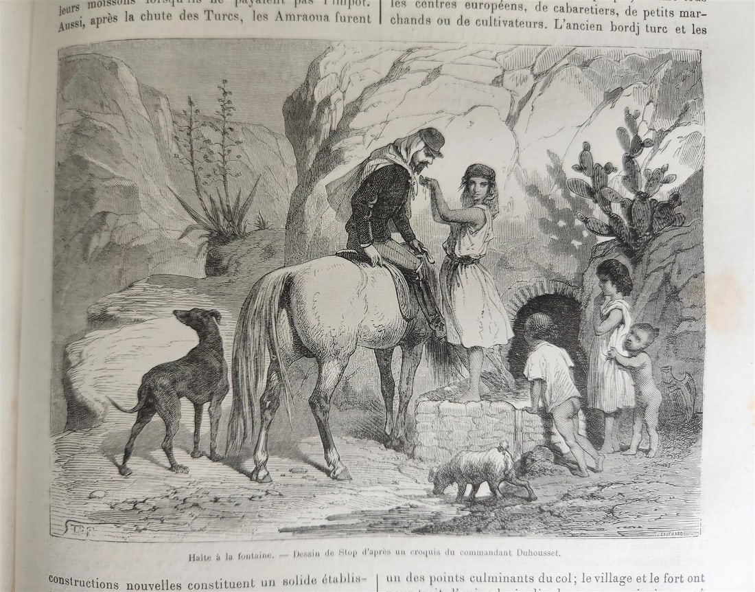 1867 HISTORY VOYAGES ILLUSTRATED antique JAPAN ALGERIA NEW CALEDONIA BABYLONIA - 8
