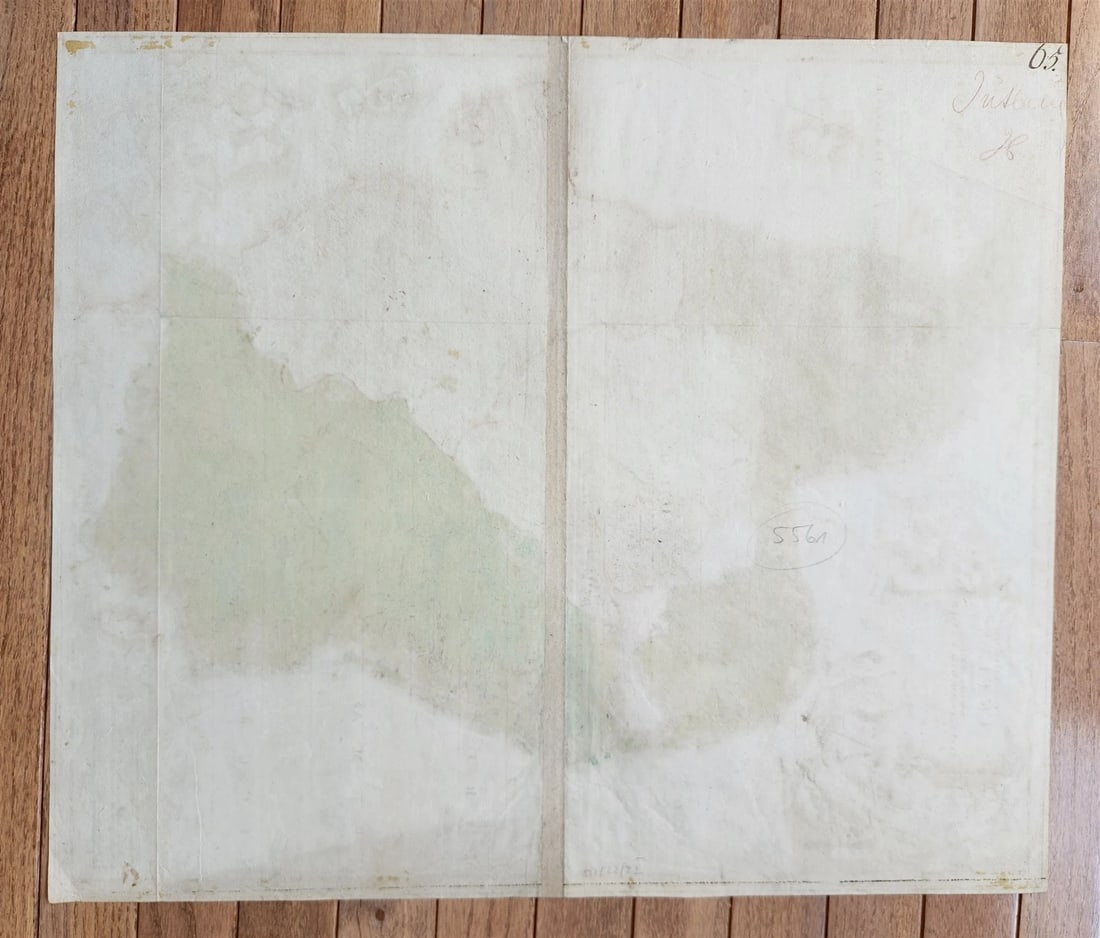 1710 DENMARK antique MAP IUTIAE Tabula Generalis by JOHANN HOMANN - 5