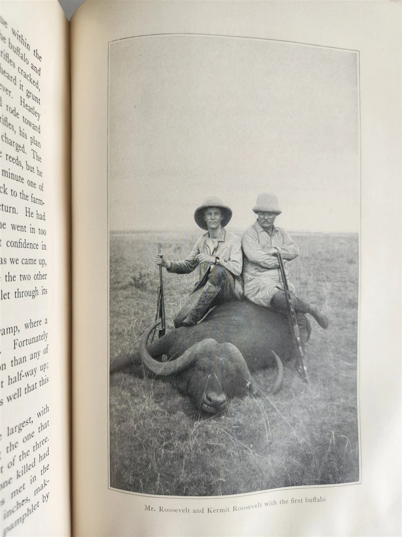 1910 AFRICAN GAME TRAILS by THEODORE ROOSEVELT antique ILLUSTRATED - 14
