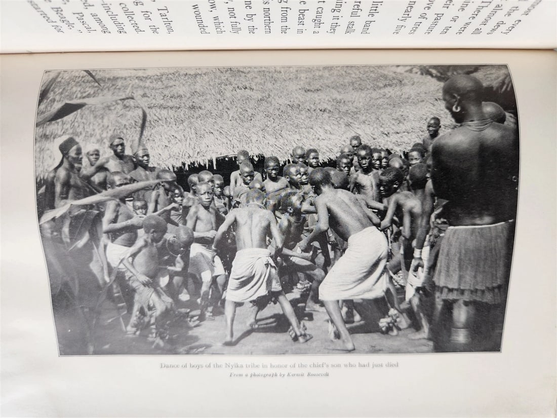 1910 AFRICAN GAME TRAILS by THEODORE ROOSEVELT antique ILLUSTRATED - 17