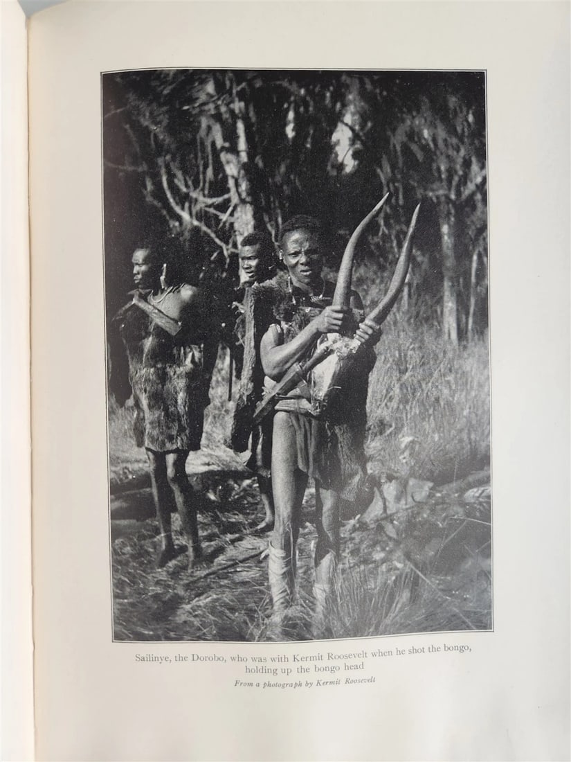 1910 AFRICAN GAME TRAILS by THEODORE ROOSEVELT antique ILLUSTRATED - 18
