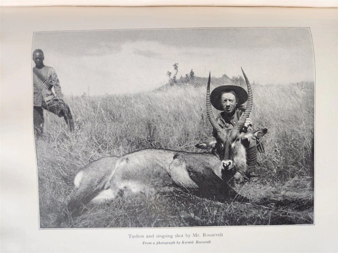 1910 AFRICAN GAME TRAILS by THEODORE ROOSEVELT antique ILLUSTRATED - 19