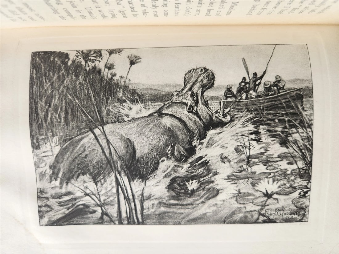 1910 AFRICAN GAME TRAILS by THEODORE ROOSEVELT antique ILLUSTRATED - 8