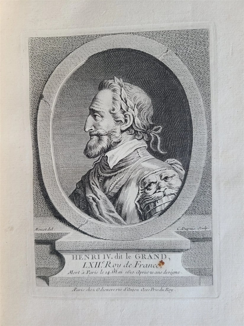 1755 EUROPE ILLUSTARTED w/ 105 ENGRAVINGS antique L'Europe illustre Vol. II - 3
