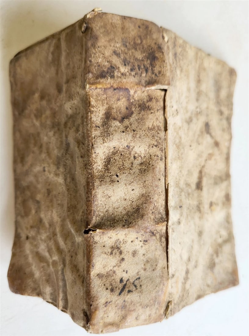 1590 HISTORY of WORLD'S RELIGIONS antique 16th CENTURY VELLUM BOUND - 2