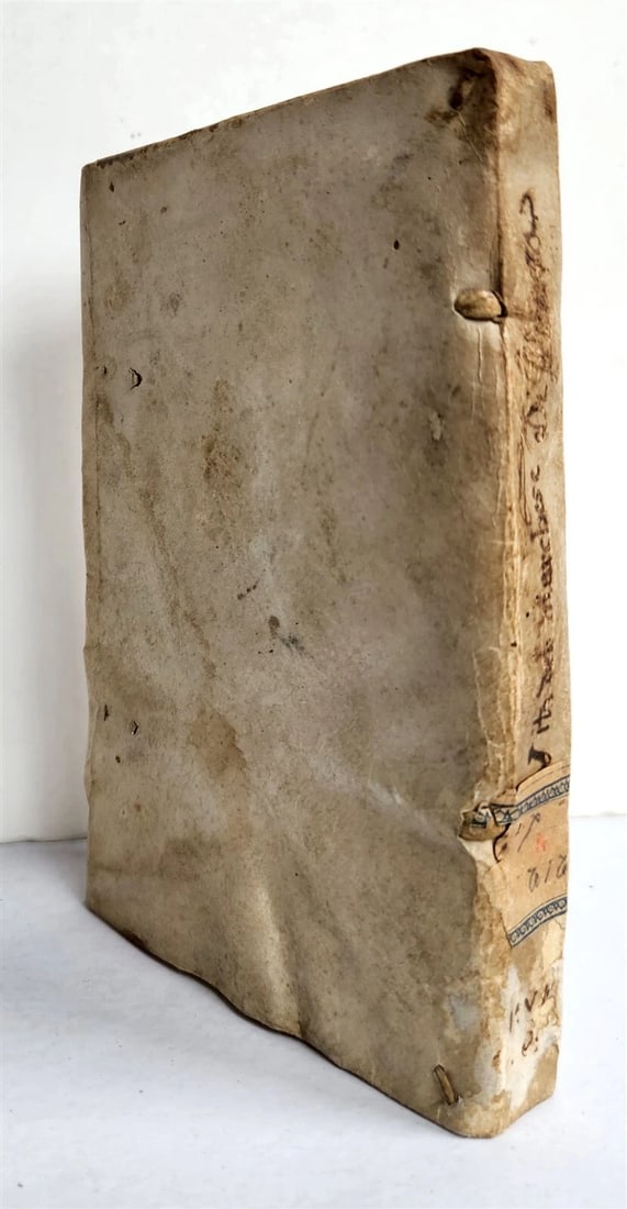 1557 PAOLO GIOVIO antique Life of Don Ferrando Davalo Marquis of Pescara VELLUM - 2