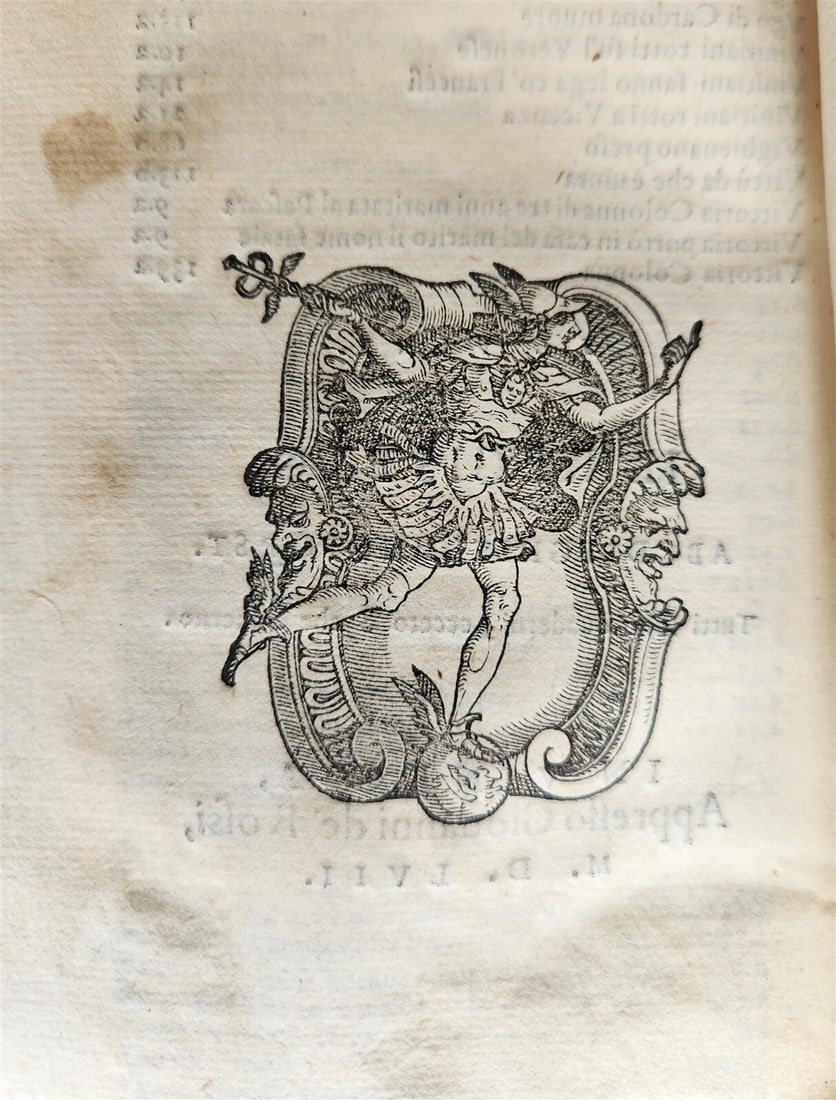 1557 PAOLO GIOVIO antique Life of Don Ferrando Davalo Marquis of Pescara VELLUM - 4