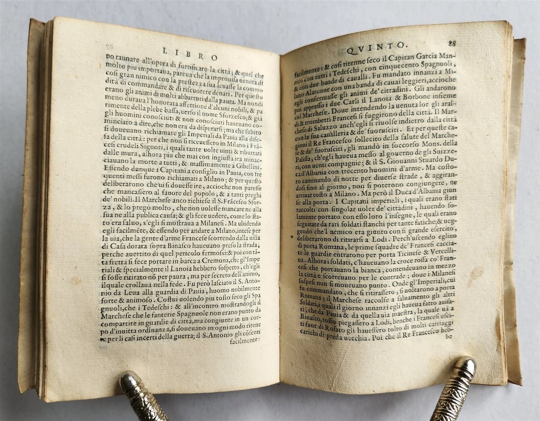 1557 PAOLO GIOVIO antique Life of Don Ferrando Davalo Marquis of Pescara VELLUM - 6