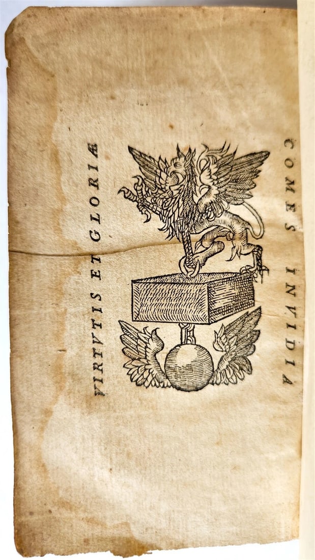1559 EPIGRAMMATA by VALERII MARTIALIS antique 16th CENTURY - 2