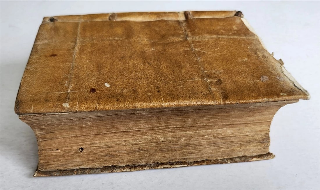 1551 Jean TIXIER antique VELLUM BOUND Officinae Ioannis Rauisii Textoris - 3