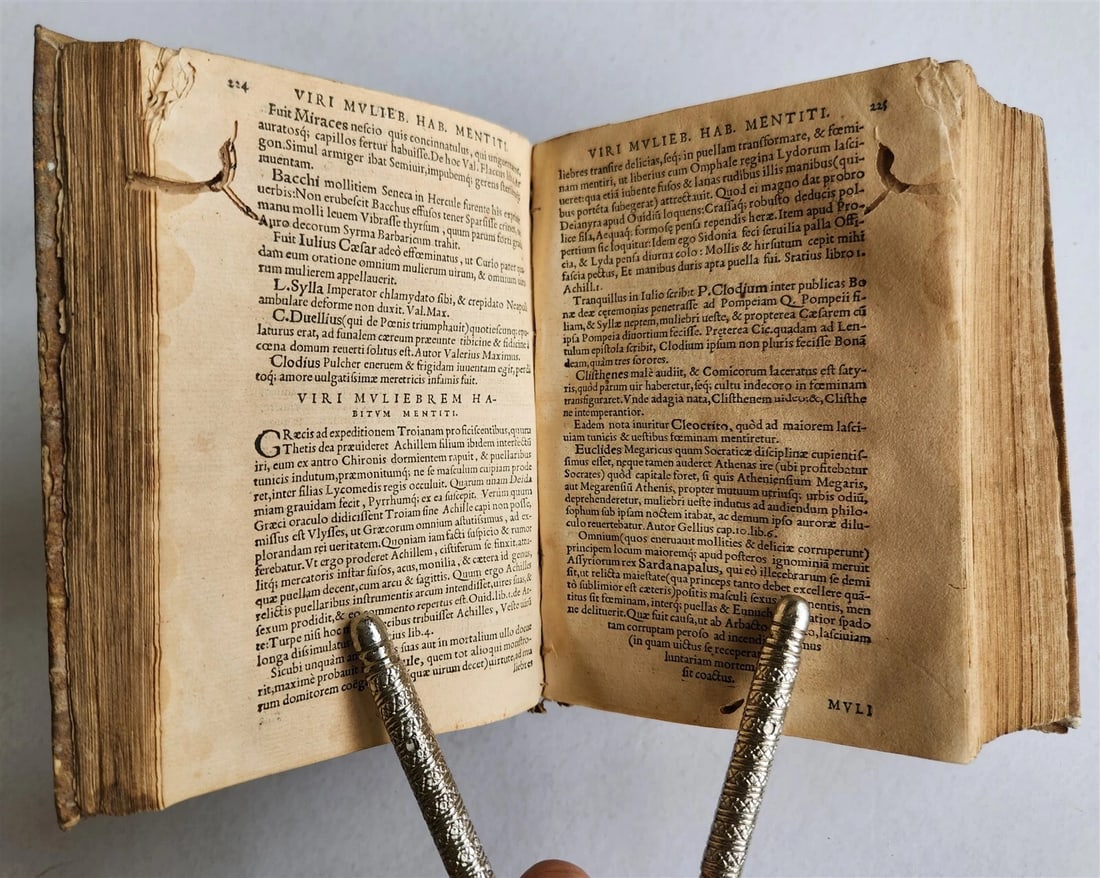 1551 Jean TIXIER antique VELLUM BOUND Officinae Ioannis Rauisii Textoris - 7