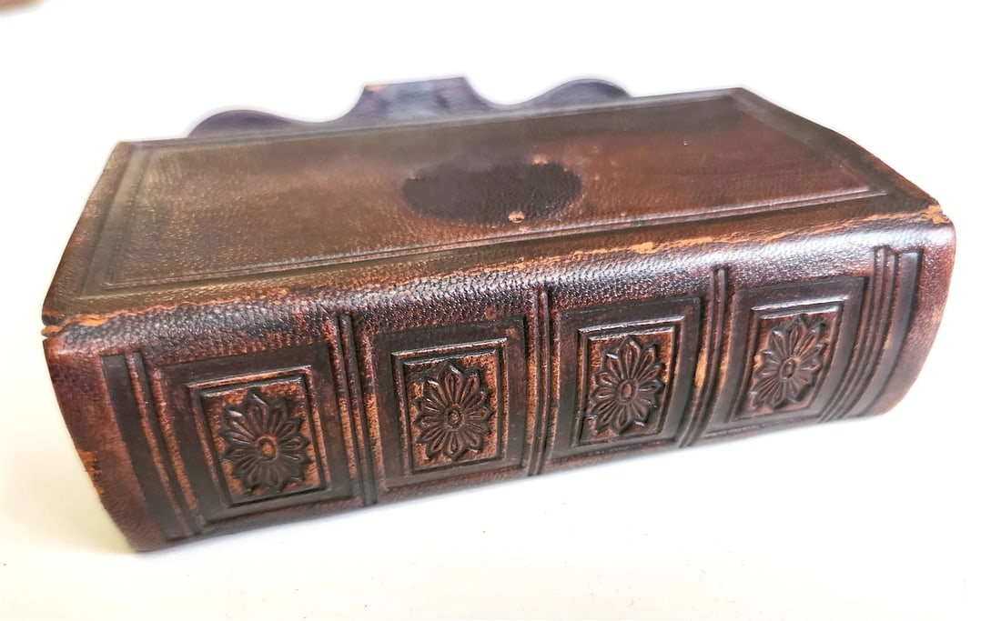 1884 BIBLE in DUTCH antique NEW TESTAMENT w/ PSALMS - 6