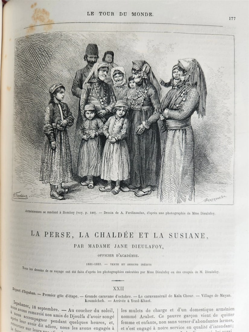 1884 HISTORY VOYAGES ILLUSTRATED antique CAUCASUS MEXICO ALASKA BELGIUM GREECE - 13