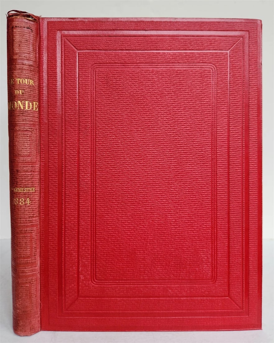 1884 HISTORY VOYAGES ILLUSTRATED antique CAUCASUS MEXICO ALASKA BELGIUM GREECE - 2