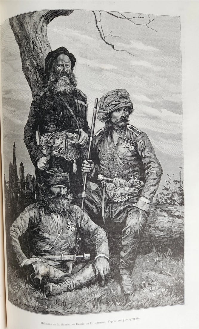 1884 HISTORY VOYAGES ILLUSTRATED antique CAUCASUS MEXICO ALASKA BELGIUM GREECE - 8