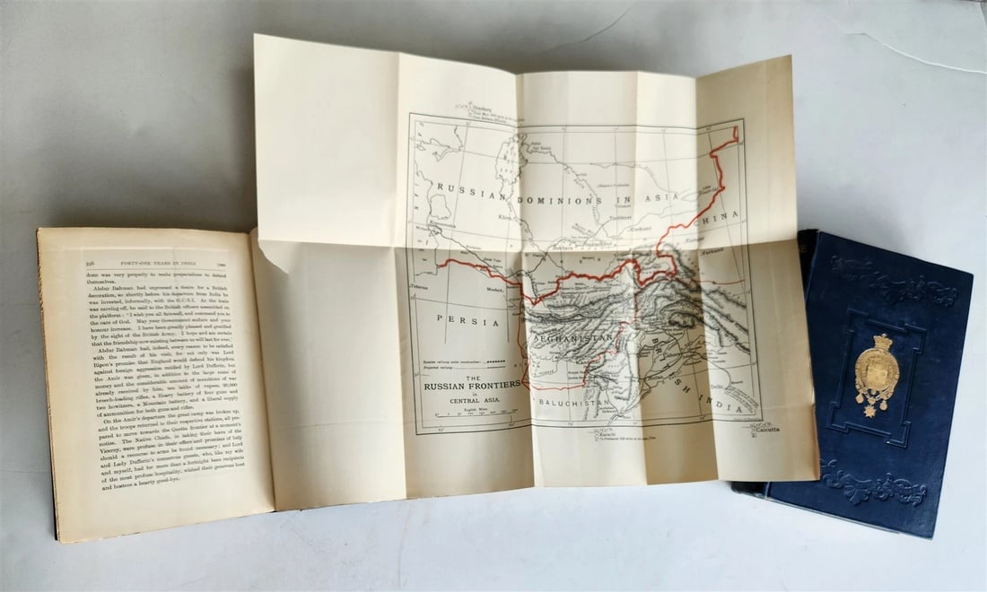 1897 FORTY-ONE YEARS in INDIA by LORD ROBERTS of KANDAHAR 2 volumes ILLUSTRATED - 16