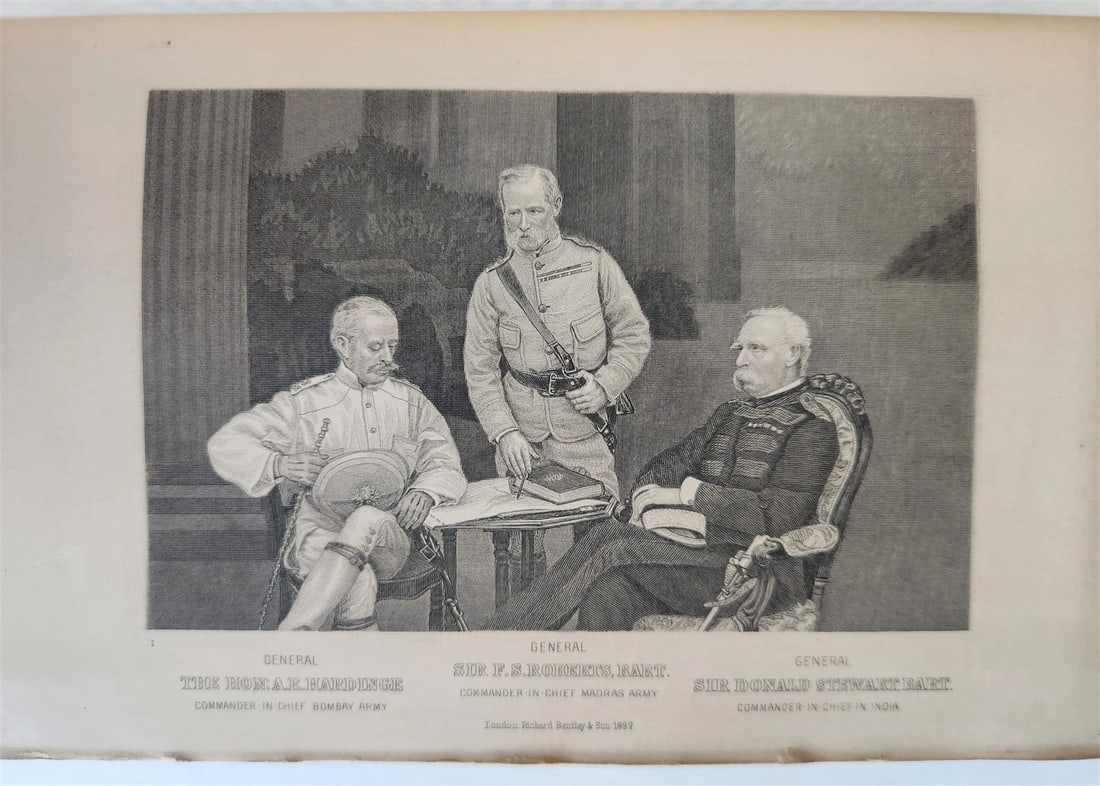 1897 FORTY-ONE YEARS in INDIA by LORD ROBERTS of KANDAHAR 2 volumes ILLUSTRATED - 17